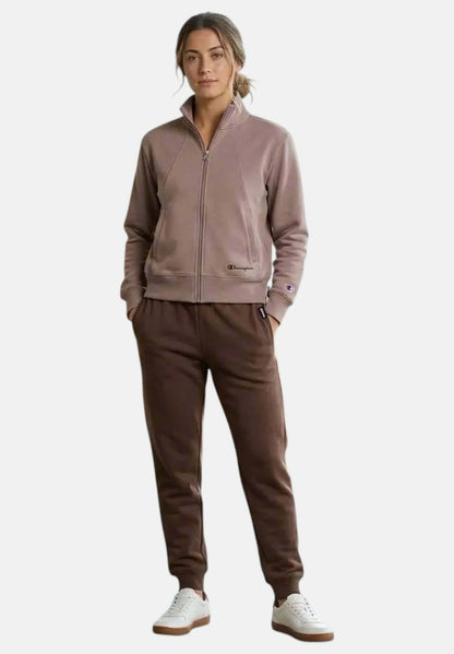 TUTA DONNA CHAMPION POWER BLEND FULL ZIP – MARRONE
