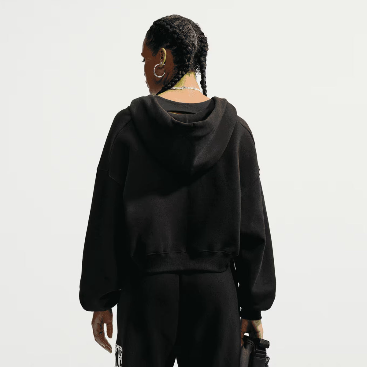 FELPA STUDIO OVERSIZED CROPPED FLEECE