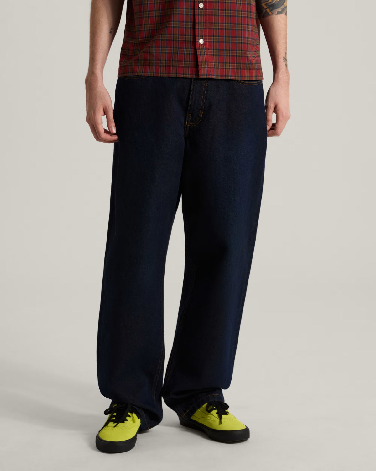 JEANS CHECK-5 LOOSE DENIM