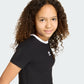 T-SHIRT GIRLS TIGHT MINI RIB