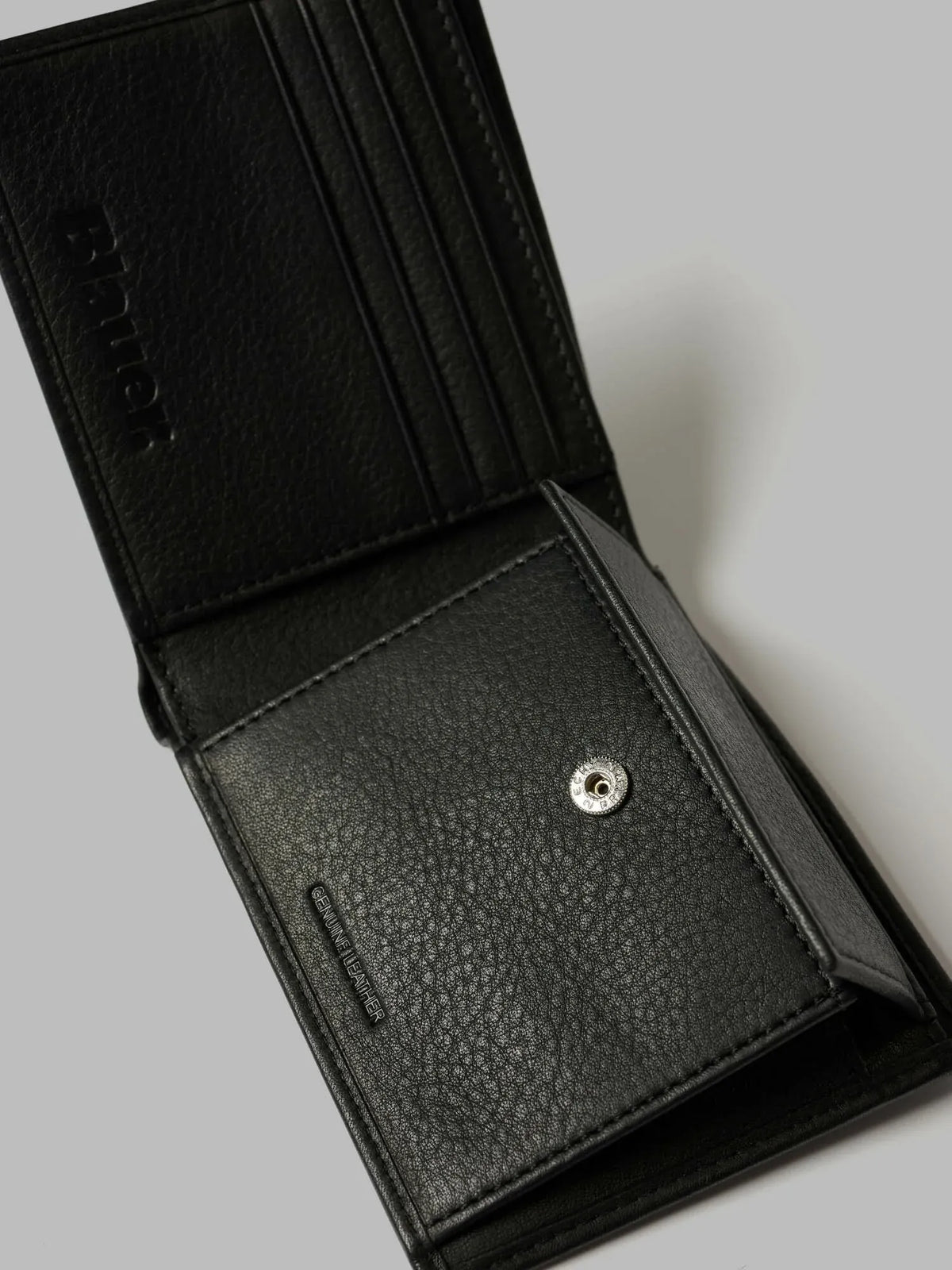 PORTAFOGLIO UOMO BLAUER IN PELLE – NERO