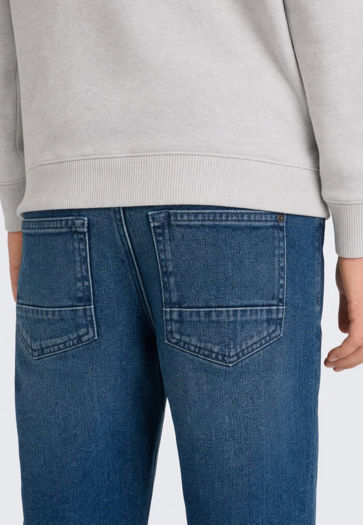 JEANS RAGAZZO PETROL INDUSTRIES LENNOX LOOSE FIT IN COTONE BIOLOGICO – DARK VINTAGE / BLU SCURO