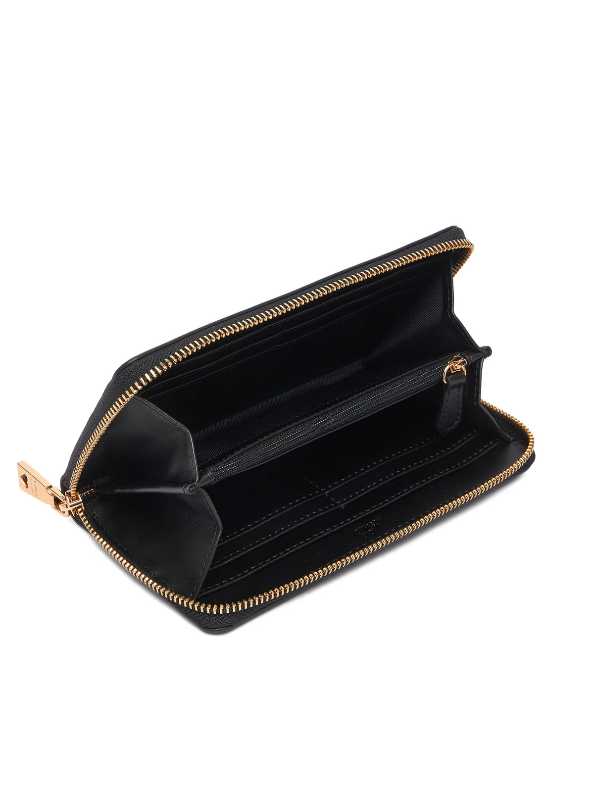 PORTAFOGLIO DONNA IN PELLE SINTETICA - NERO