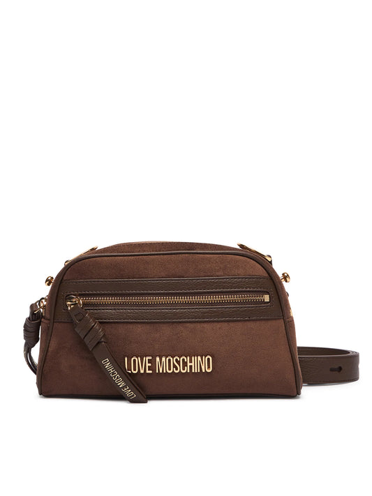 BORSA DONNA LOVE MOSCHINO TRACOLLA ZIP IN VELOUR