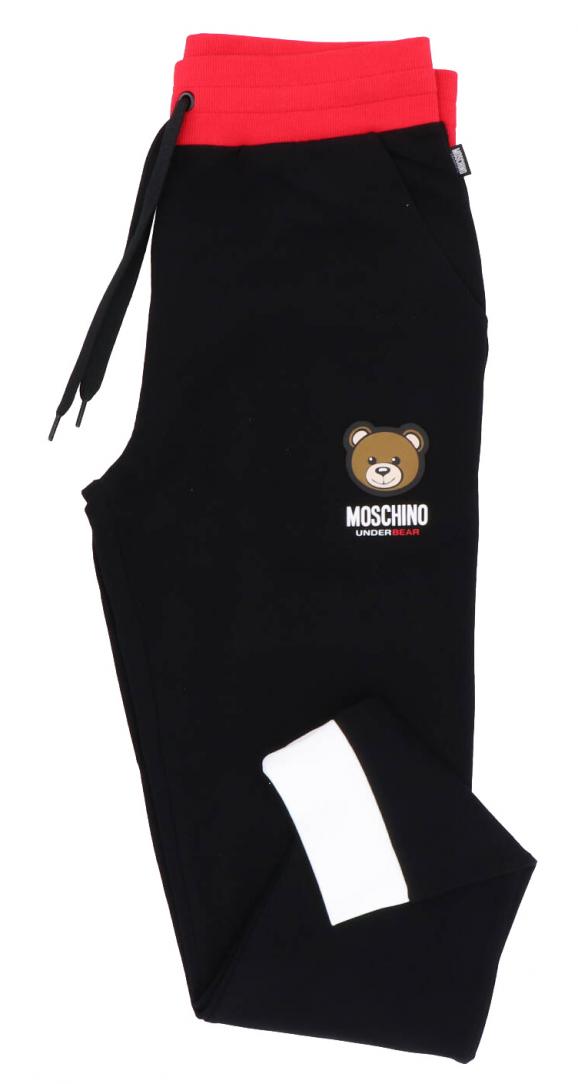 PANTALONI TEDDY BEAR LOGO –