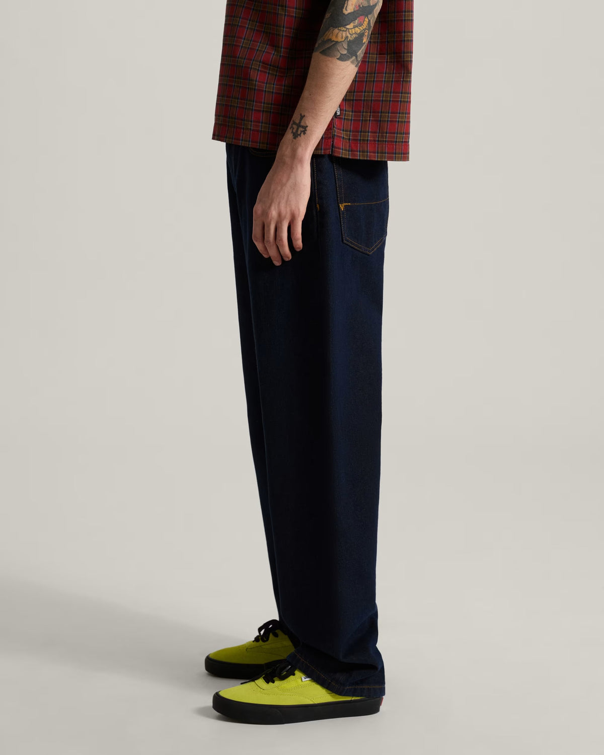 JEANS CHECK-5 LOOSE DENIM
