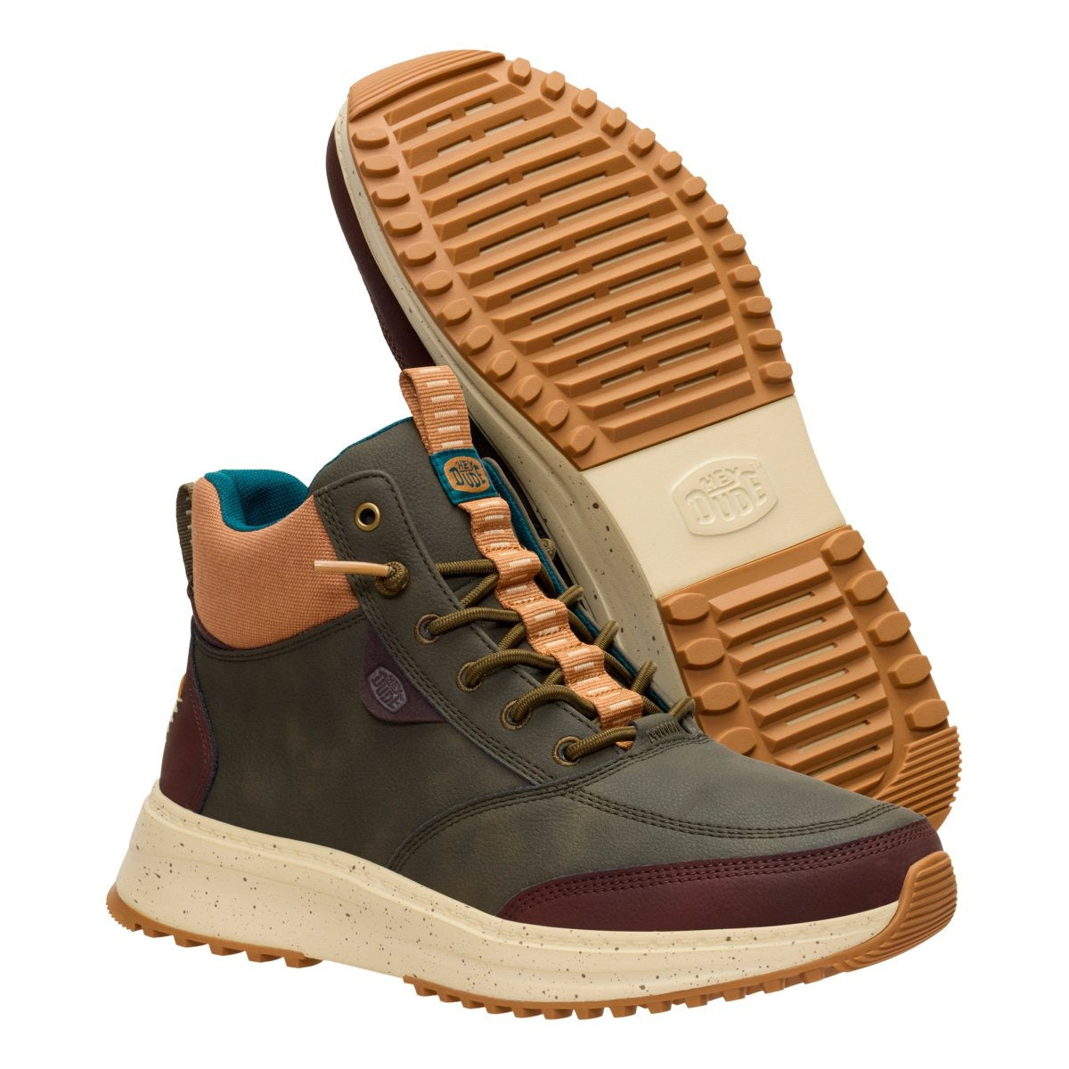 SCARPE UOMO HEY DUDE TAHOE CLASSIC – VERDE OLIVA