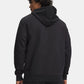 GIACCA FELPA UOMO UNDER ARMOUR ICON FLEECE IN MISTO COTONE – NERO