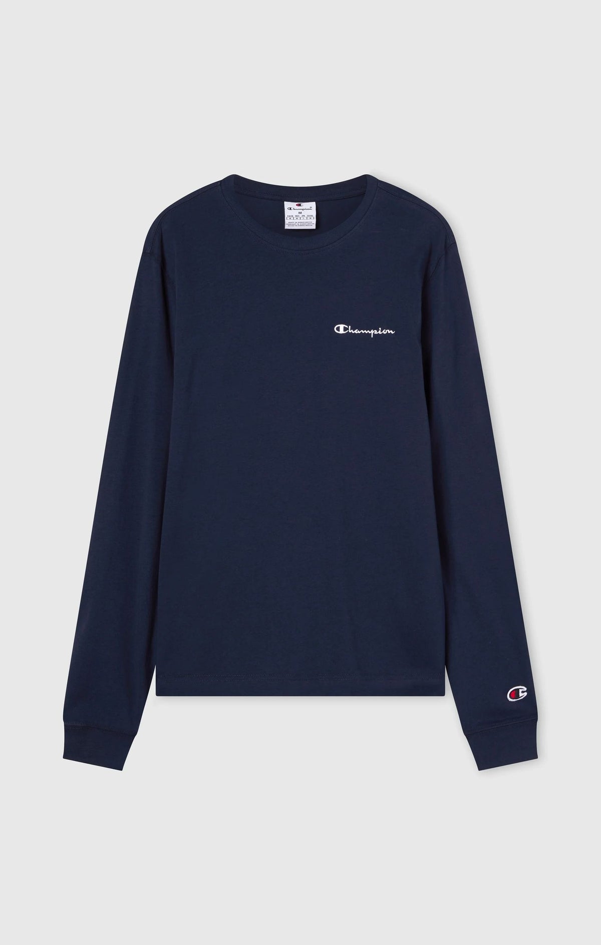MAGLIA UOMO CHAMPION ICONS MANICA LUNGA – BLU NAVY