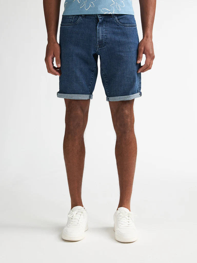 SHORT DENIM BASSANO SHOCKWAVE REGULAR