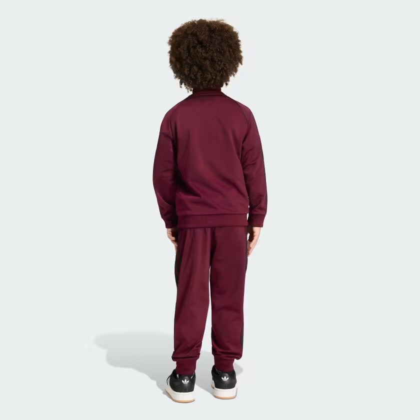 TUTA BAMBINO ADIDAS ORIGINALS SST TRICOT – BORDEAUX