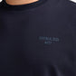 T-SHIRT UOMO IN COTONE PETROL INDUSTRIES ROYAL NAVY – REGULAR FIT CON STAMPA PETTO