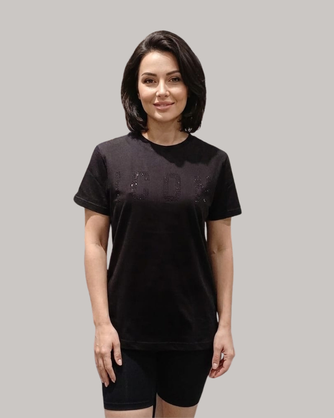 T-SHIRT STRASS LOGO