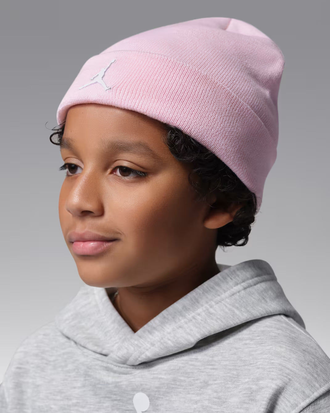 CUFFIA RAGAZZA JORDAN CUFFED BEANIE – ROSA