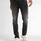 JEANS SLIM FIT UOMO PETROL INDUSTRIES SEAHAM EVERGLADES IN COTONE BIOLOGICO – BLACK STONE/ GRIGIO SCURO