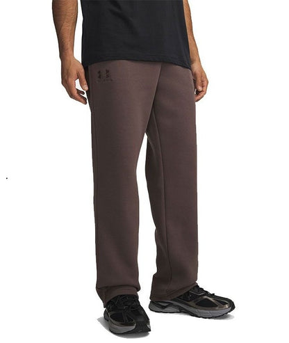 PANTALONI TUTA UOMO UNDER ARMOUR ICON FLEECE IN MISTO COTONE – PEPPERCORN / MARRONE