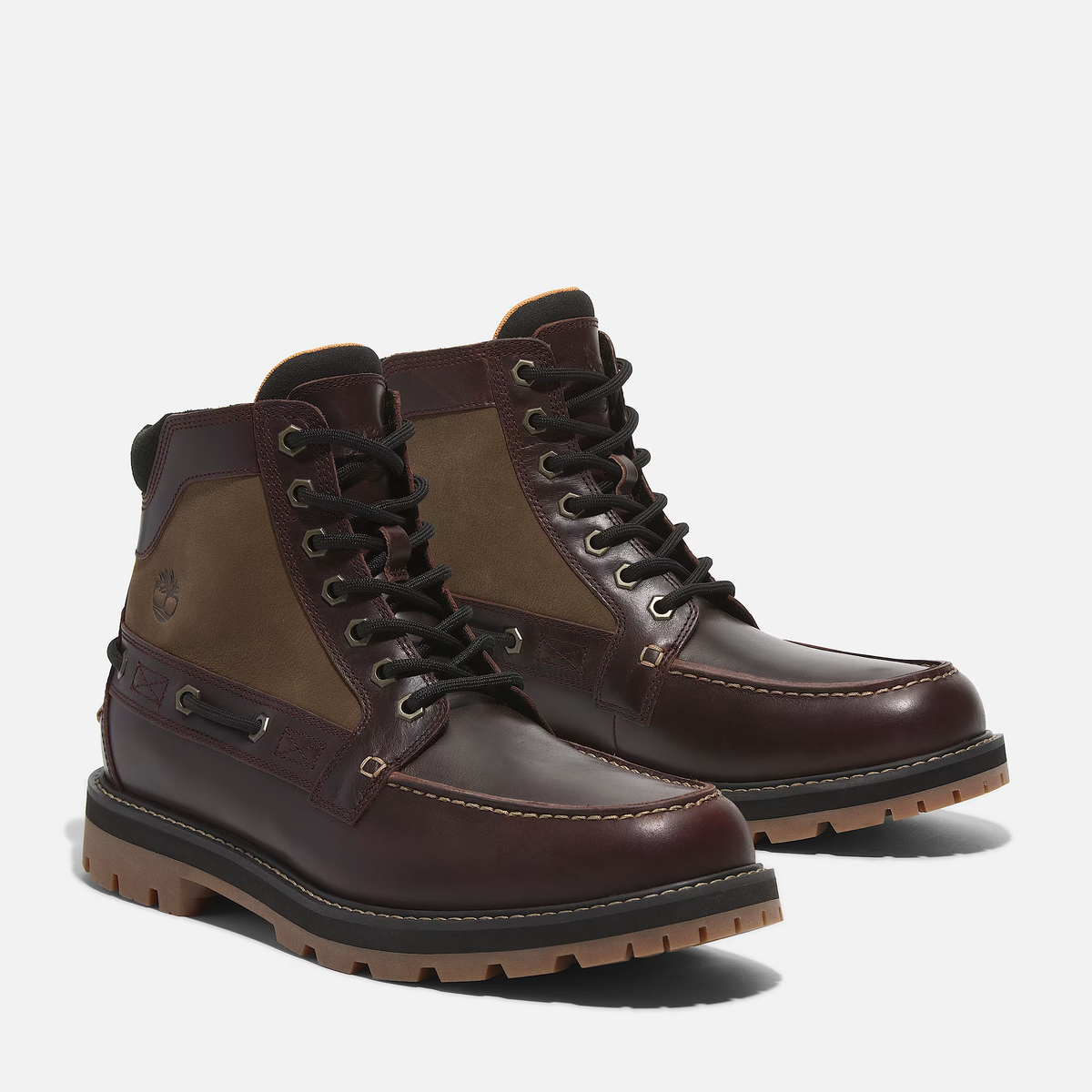 STIVALI TIMBERLAND BRITTON ROAD MID IN PELLE – BORDEAUX