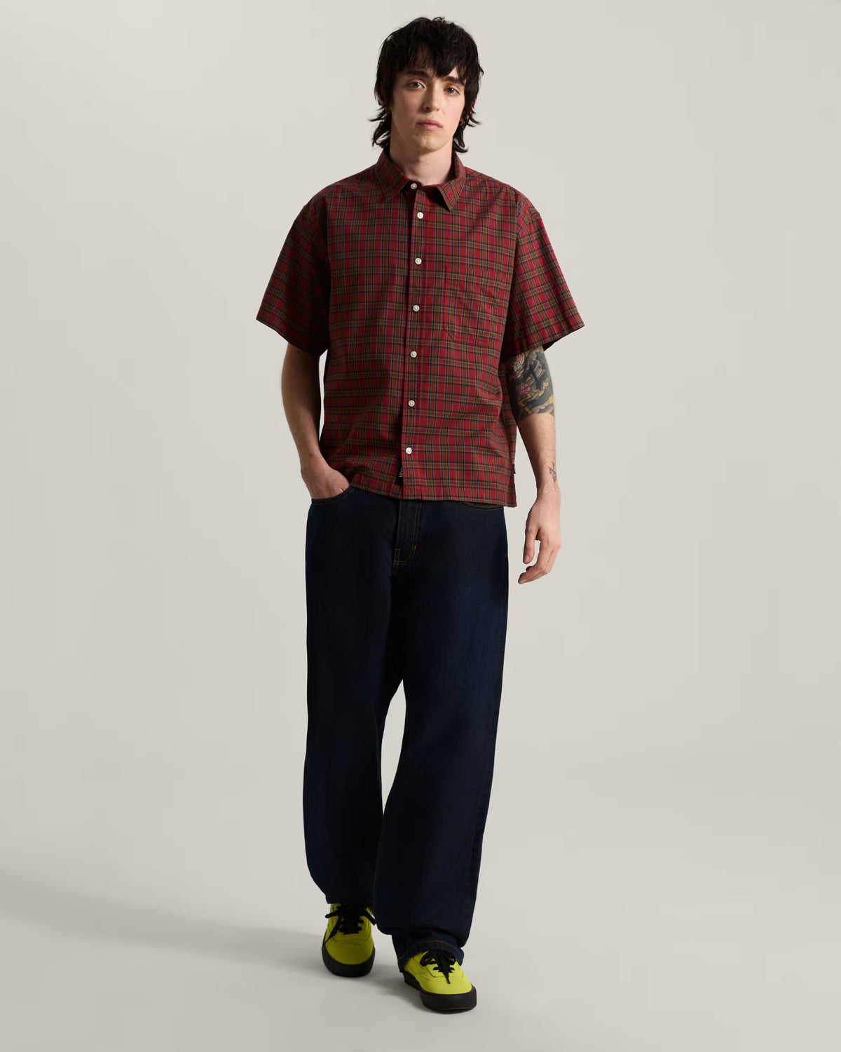 JEANS CHECK-5 LOOSE DENIM