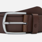 CINTURA UOMO TIMBERLAND BLUFF POINT IN PELLE – MARRONE