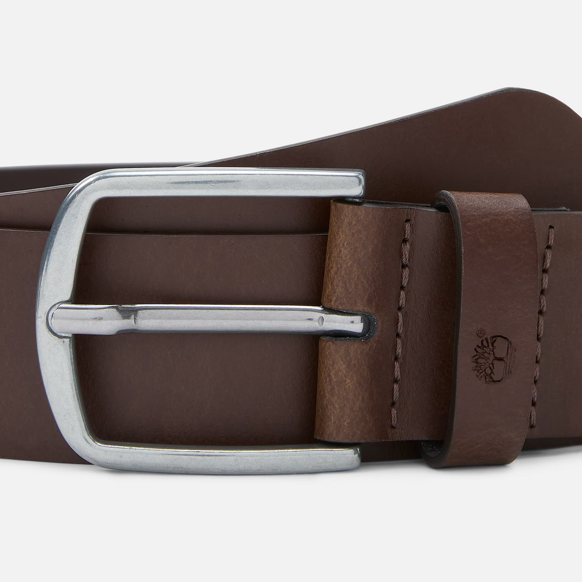 CINTURA UOMO TIMBERLAND BLUFF POINT IN PELLE – MARRONE