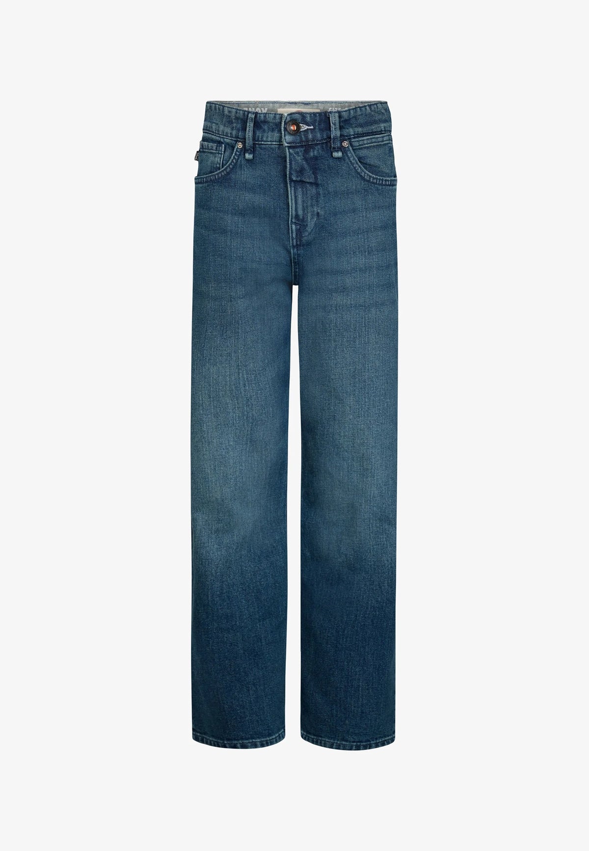 JEANS RAGAZZO PETROL INDUSTRIES LENNOX LOOSE FIT IN COTONE BIOLOGICO – DARK VINTAGE / BLU SCURO