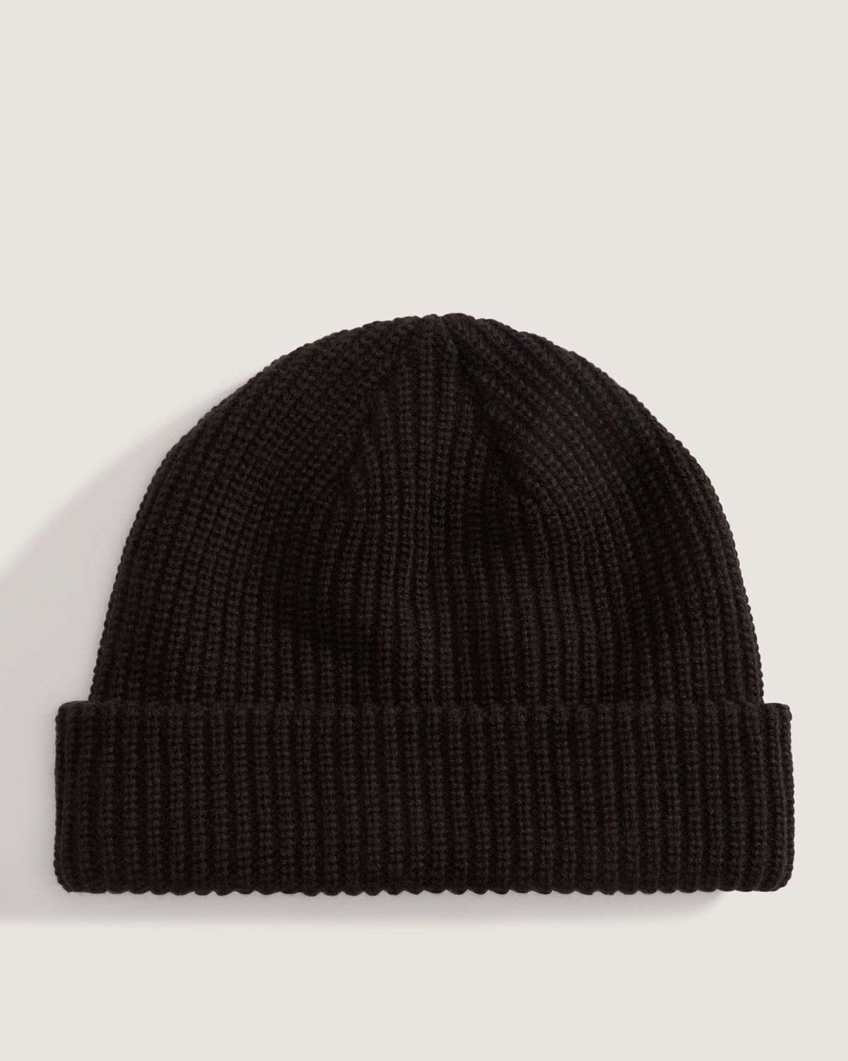 BERRETTO RAGAZZO VANS CORE BASIC CON RISVOLTO – NERO