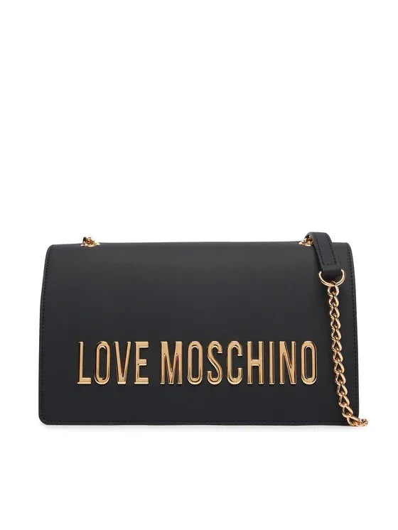 BORSA DONNA LOVE MOSCHINO MAXILOOK SMALL – NERO
