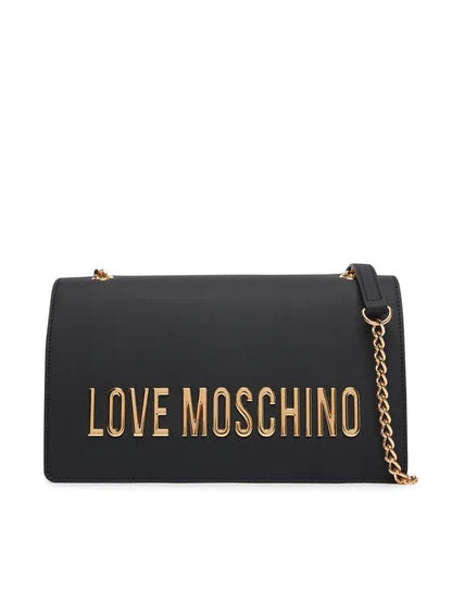BORSA DONNA LOVE MOSCHINO MAXILOOK SMALL – NERO