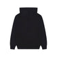 FELPA RAGAZZO JORDAN BROOKLYN CON CAPPUCCIO FLEECE- NERO