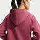 FELPA DONNA NIKE STUDIO FLEECE FULL-ZIP – ROSA SMOKE
