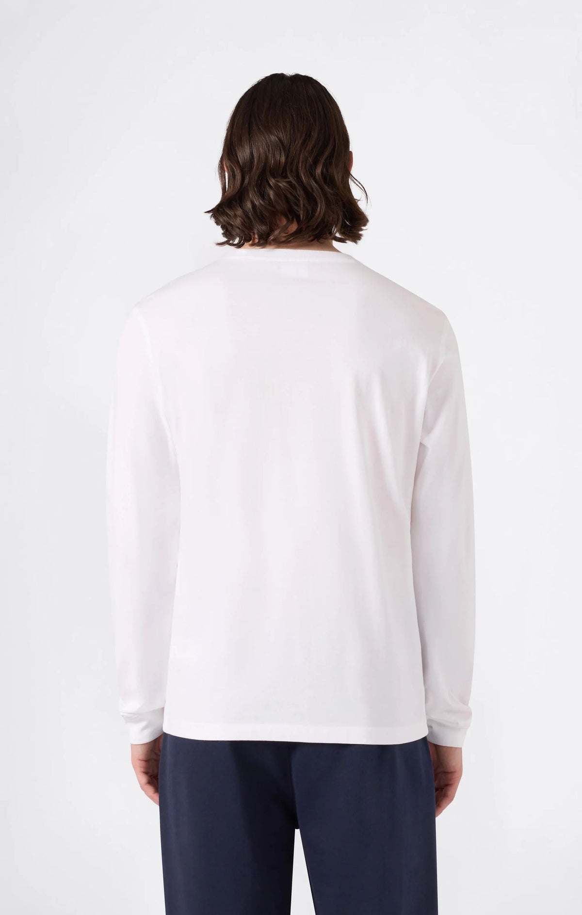MAGLIA UOMO CHAMPION ICONS MANICA LUNGA – BIANCO