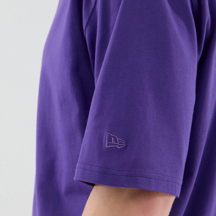 T-SHIRT OVERSIZE UOMO NEW ERA LOS ANGELES LAKERS NBA TONAL – VIOLA
