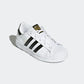 SNEAKERS BAMBINO ADIDAS SUPERSTAR PELLE – BIANCO E NERO - foto 3