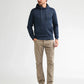 FELPA UOMO CON CAPPUCCIO IN COTONE BIOLOGICO PETROL INDUSTRIES REGULAR FIT
