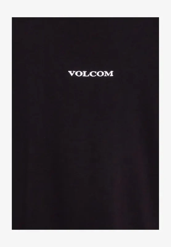 T-SHIRT UOMO VOLCOM STONE OVERSIZE – NERO - foto 2