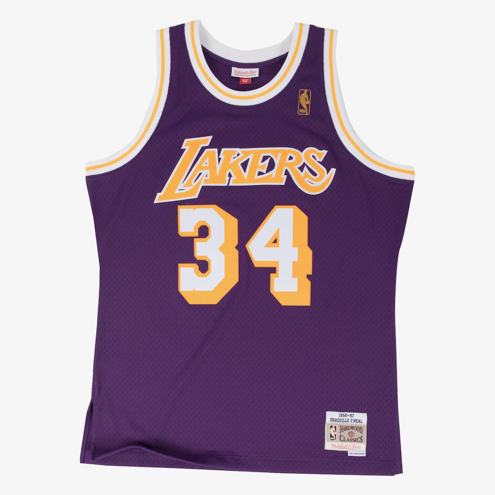 CANOTTA NBA LOS ANGELES LAKERS 1996-97 SHAQUILLE O'NEAL