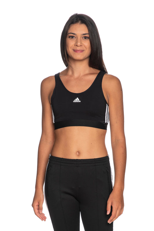 TOP CROP 3-STRIPES GYM RUNNING