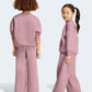 TUTA TODDLER LOOSE CREW TOP&WIDE SET
