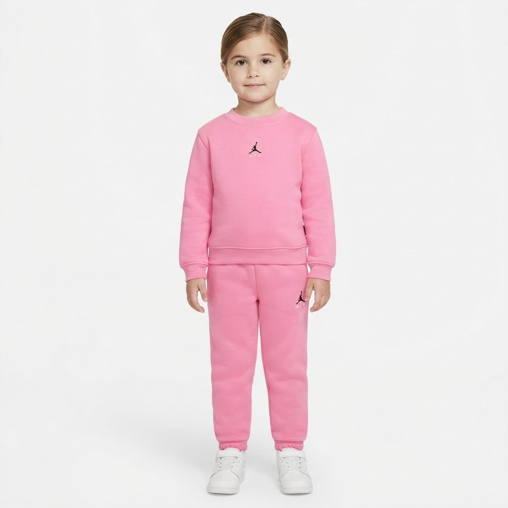 TUTA BAMBINA JORDAN BROOKLYN FLEECE SET – FUCSIA
