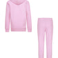 TUTA BAMBINA JORDAN JUMPMAN LOGO FLEECE SET – ROSA - foto 2
