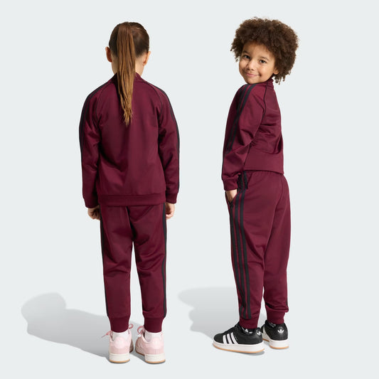 TUTA BAMBINO ADIDAS ORIGINALS SST TRICOT – BORDEAUX - foto 2