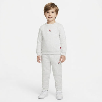 TUTA BAMBINO JORDAN BROOKLYN FLEECE SET – GRIGIO