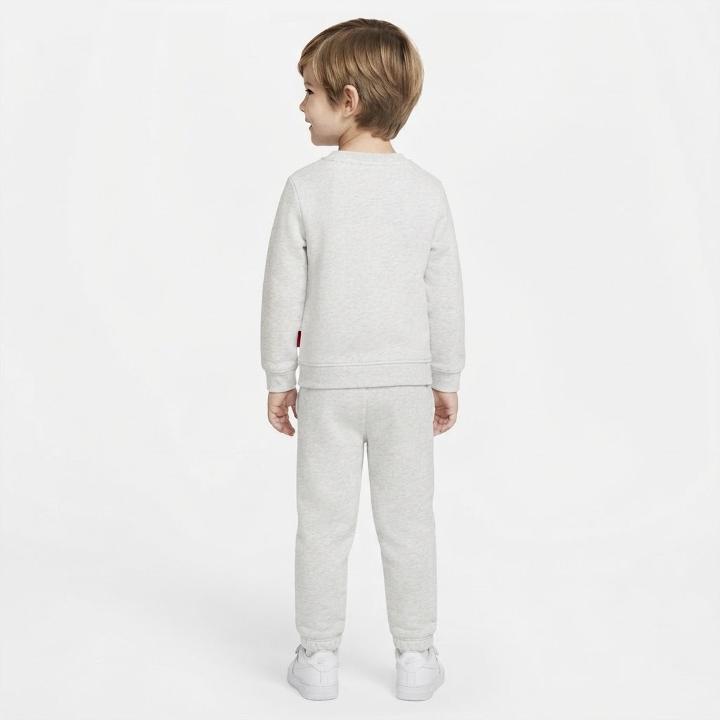 TUTA BAMBINO JORDAN BROOKLYN FLEECE SET – GRIGIO - foto 2