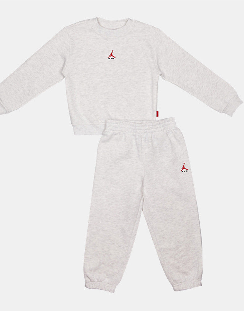 TUTA BAMBINO JORDAN BROOKLYN FLEECE SET – GRIGIO - foto 3