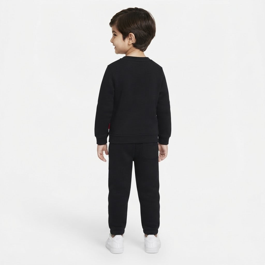 TUTA BAMBINO JORDAN BROOKLYN FLEECE SET – NERO - foto 2