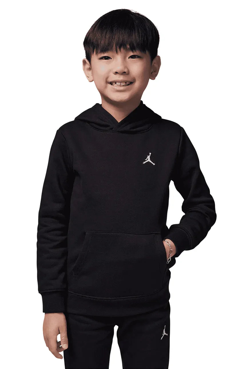 TUTA BAMBINO JORDAN JUMPMAN LOGO FLEECE SET – NERO - foto 2