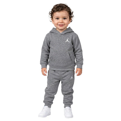 TUTA NEONATO JORDAN BROOKLYN FLEECE – GRIGIO