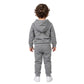 TUTA NEONATO JORDAN BROOKLYN FLEECE – GRIGIO - foto 2