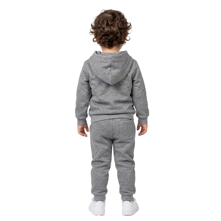 TUTA NEONATO JORDAN BROOKLYN FLEECE – GRIGIO - foto 2