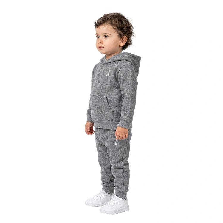 TUTA NEONATO JORDAN BROOKLYN FLEECE – GRIGIO - foto 3